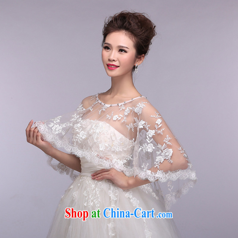 Up to Van Gogh's new wedding shawl bridal, the shoulder White Red dress spring and summer sunscreen lace cloak white shoulder width 44 to wear, to Van Gogh (DFA), and, on-line shopping