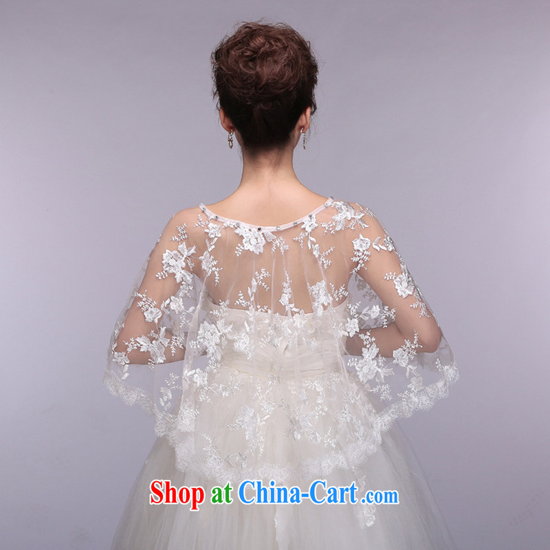 Up to Van Gogh's new wedding shawl bridal, the shoulder White Red dress spring and summer sunscreen lace cloak white shoulder width 44 to wear, to Van Gogh (DFA), and, on-line shopping