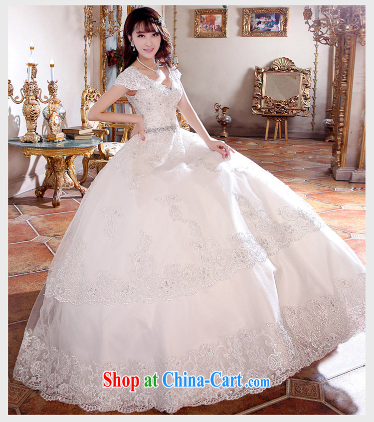 Honeymoon bridal 2015 new summer wedding dresses lace inserts drill wedding summer V for a field shoulder pregnant wedding white. Pictures, price, brand platters! Elections are good character, the national distribution, so why buy now enjoy more preferential! Health