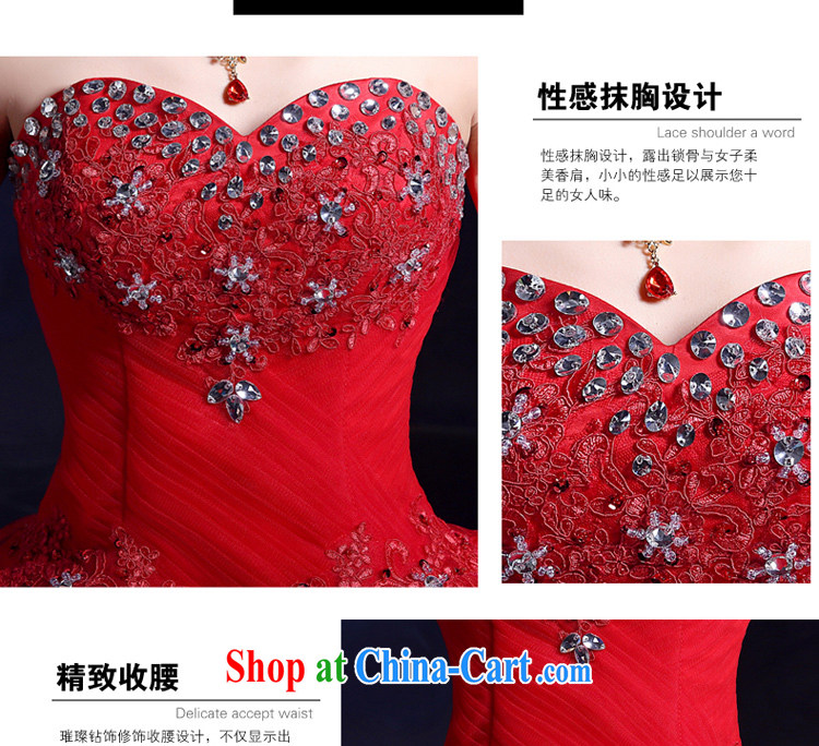 A good service is 2015 new wedding dresses bare chest, parquet diamond lace multi-level Korean version with Red Beauty XXL pictures, price, brand platters! Elections are good character, the national distribution, so why buy now enjoy more preferential! Health
