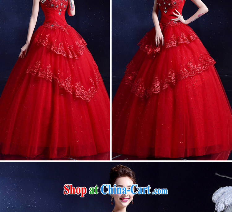 A good service is 2015 new wedding dresses bare chest, parquet diamond lace multi-level Korean version with Red Beauty XXL pictures, price, brand platters! Elections are good character, the national distribution, so why buy now enjoy more preferential! Health