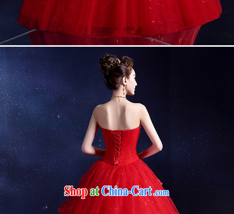 A good service is 2015 new wedding dresses bare chest, parquet diamond lace multi-level Korean version with Red Beauty XXL pictures, price, brand platters! Elections are good character, the national distribution, so why buy now enjoy more preferential! Health