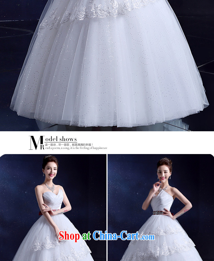 A good service is 2015 new stylish wedding dresses with multi-layer straps bridal Wedding Video thin smears chest spring and summer white XXL pictures, price, brand platters! Elections are good character, the national distribution, so why buy now enjoy more preferential! Health