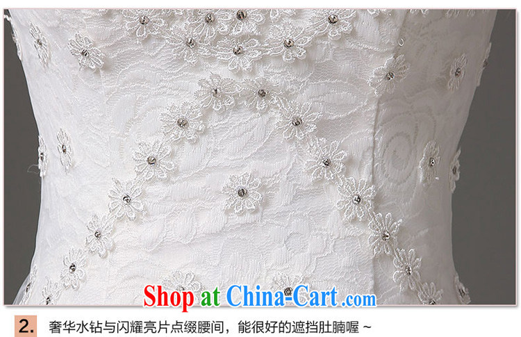 wedding dresses new 2015 spring fashion bridal erase chest lace with larger graphics thin Korean-style beauty tied with a white high-end made pro-contact Customer Service MM pictures, price, brand platters! Elections are good character, the national distribution, so why buy now enjoy more preferential! Health