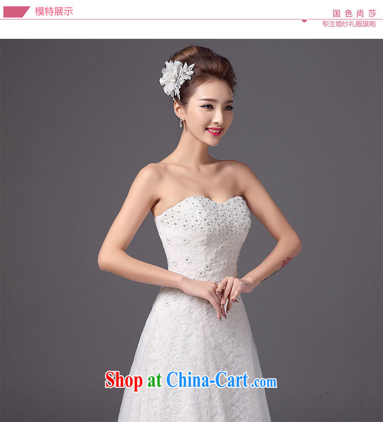 wedding dresses new 2015 spring fashion bridal erase chest lace with larger graphics thin Korean-style beauty tied with a white high-end made pro-contact Customer Service MM pictures, price, brand platters! Elections are good character, the national distribution, so why buy now enjoy more preferential! Health