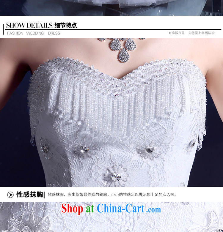 A good service is a Korean-style smears chest wedding summer 2015 new stylish simplicity lace decals graphics thin bridal dresses and white XXL pictures, price, brand platters! Elections are good character, the national distribution, so why buy now enjoy more preferential! Health