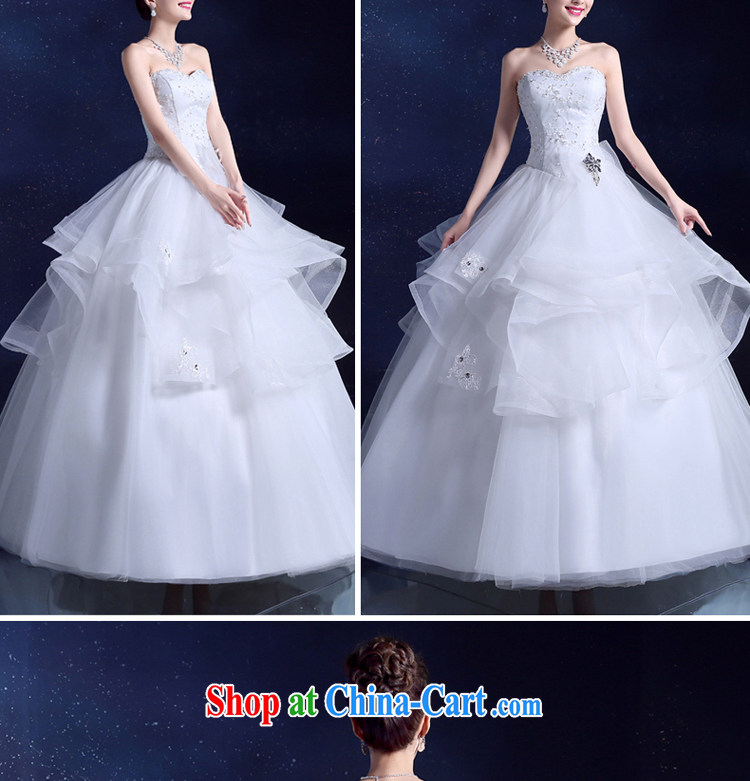 Serving a good solid bridal wedding dresses 2015 New Beauty bowtie inserts drill shaggy yarn Princess dress with skirt white XXL pictures, price, brand platters! Elections are good character, the national distribution, so why buy now enjoy more preferential! Health