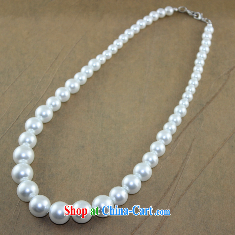 7 color 7 tone bridal accessories simple Korean-style pearl necklaces wedding dress wedding dinner jewelry wedding winter, decorated PS 666 white, code, 7 color 7 tone, on-line shopping