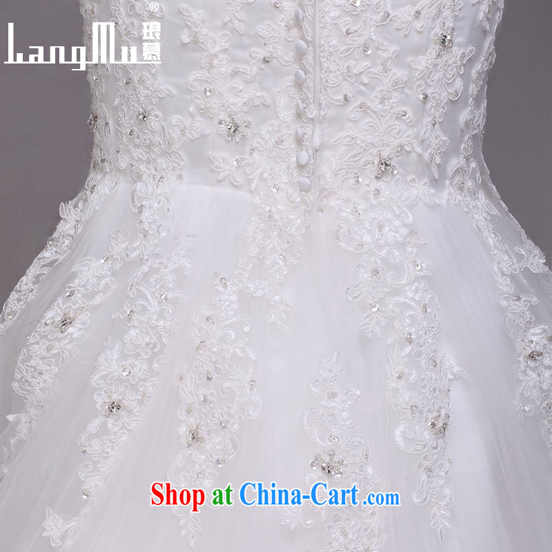 In Luang Prabang in 2015 of new, wedding dresses and stylish terrace back crowsfoot double-shoulder bridal wedding custom white advanced customization, Luang Prabang, and shopping on the Internet