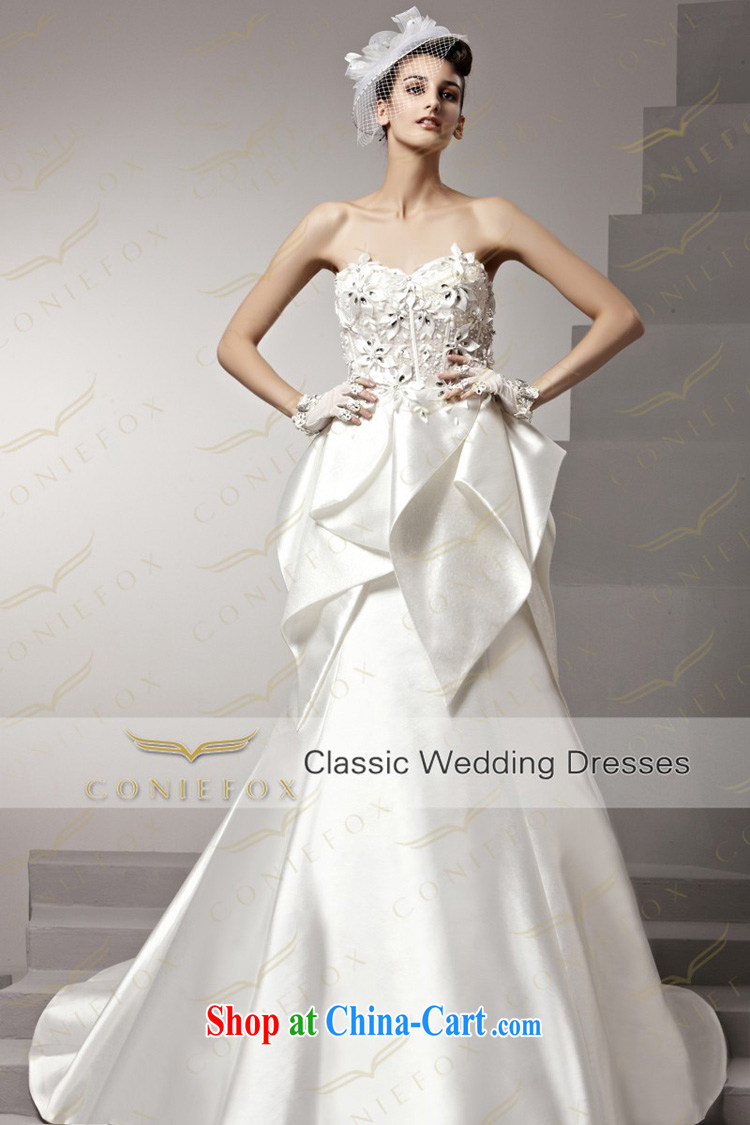 Creative Fox dress tailored wedding wiped his chest long Graphics thin Wedding Fashion Palace beaded wedding dresses sexy tail wedding dresses 90,190 white tailored pictures, price, brand platters! Elections are good character, the national distribution, so why buy now enjoy more preferential! Health