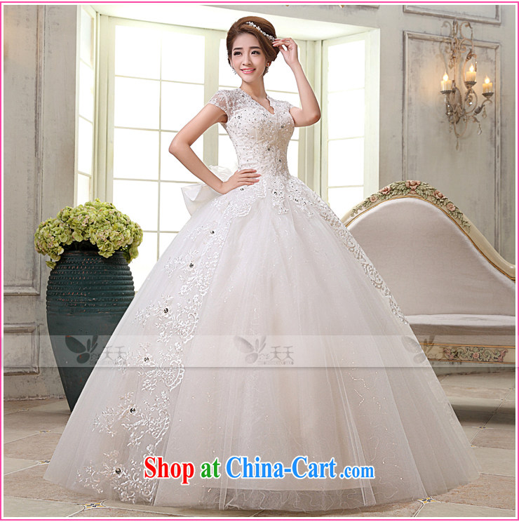 Mrs Alexa Lam away New Field shoulder wedding dresses Korean short-sleeved shaggy dress graphics thin package shoulder bridal married Yi 66,682 white XL pictures, price, brand platters! Elections are good character, the national distribution, so why buy now enjoy more preferential! Health
