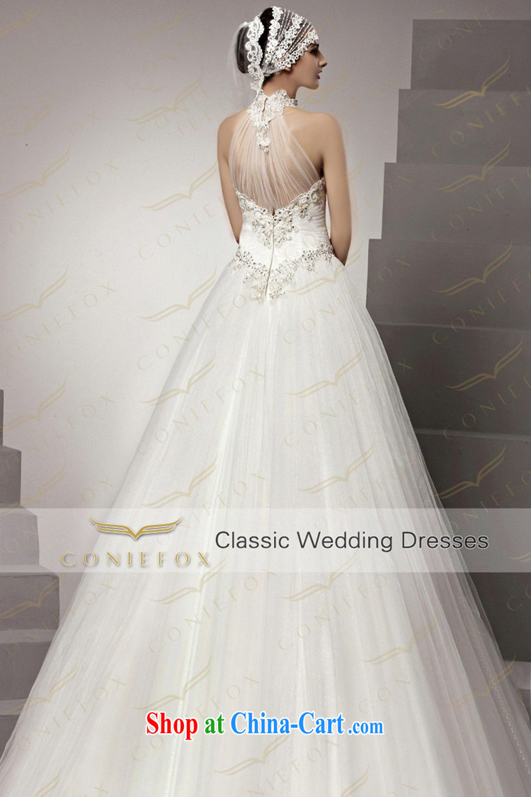 Creative Fox high-end custom wedding dresses 2015 style is also wedding high waist graphics thin white wedding shaggy dragging wedding 90,168 white tailored pictures, price, brand platters! Elections are good character, the national distribution, so why buy now enjoy more preferential! Health