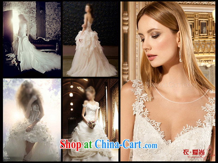 Yi love is wedding dresses 2015 spring and summer new sexy lace shoulders wedding-tail Deep V Korean version of the greater code lace custom bridal wedding dresses female white to make the $30 does not return pictures, price, brand platters! Elections are good character, the national distribution, so why buy now enjoy more preferential! Health