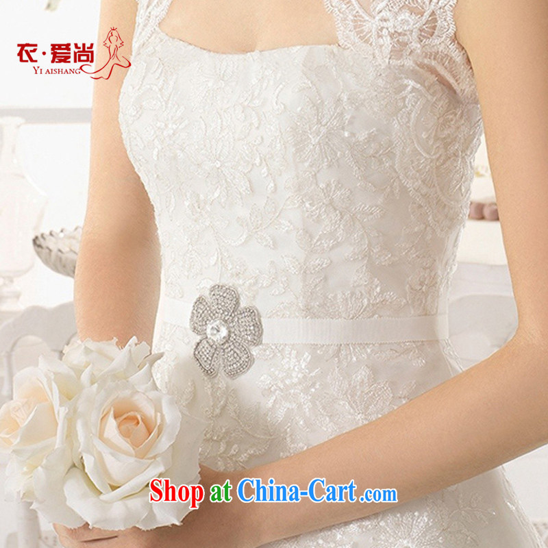 wedding dresses 2015 spring and summer new Korean-style marriages wiped his chest large, high quality with tail lace graphics thin white to make the $30 not return clothing, love, and shopping on the Internet