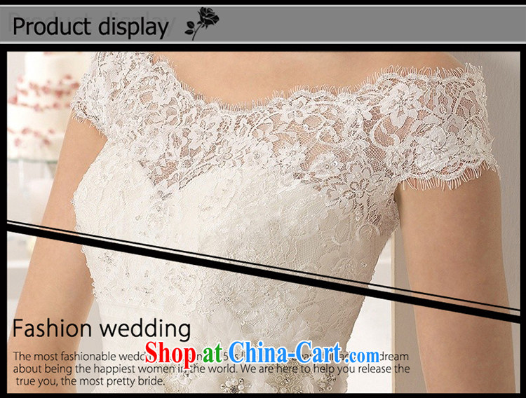 Korean version double-shoulder video thin bridal wedding dresses white lace-a field shoulder white long-tail 2015 new spring and summer and autumn white to make the $30 does not return pictures, price, brand platters! Elections are good character, the national distribution, so why buy now enjoy more preferential! Health