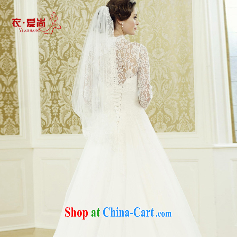 wedding dresses spring 2015 new Korean version simple double-shoulder-tail graphics thin bride married a field shoulder wedding dresses white can make the $30 not return clothing, love, and shopping on the Internet