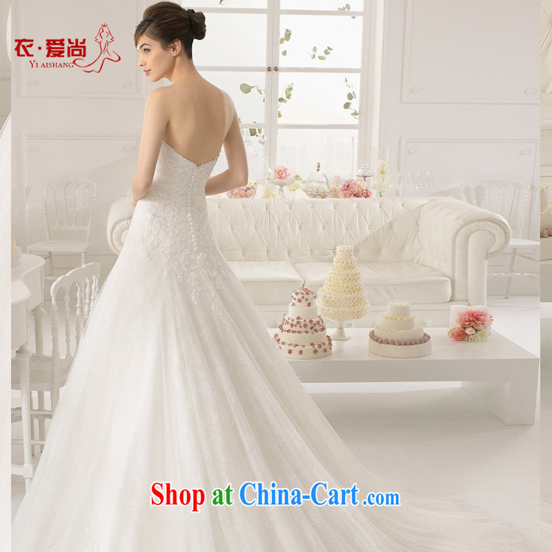 wedding dresses spring 2015 new Korean layout double-shoulder with custom upscale bridal graphics thin wiped his chest, wedding female white to make the $30 does not return, and love, and shopping on the Internet