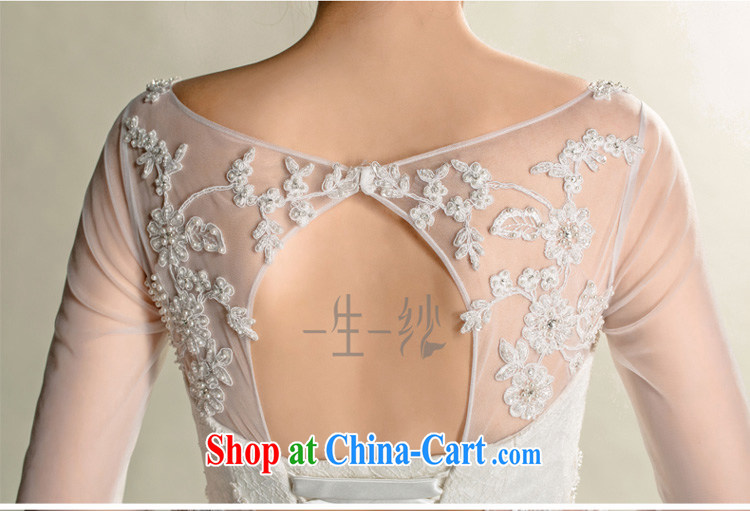 Bridal wedding 2015 new cuff in wedding a Field shoulder small tail graphics thin, Japan, and South Korea version the code lace wedding 40151058 white strap XL code 30 days pre-sale pictures, price, brand platters! Elections are good character, the national distribution, so why buy now enjoy more preferential! Health