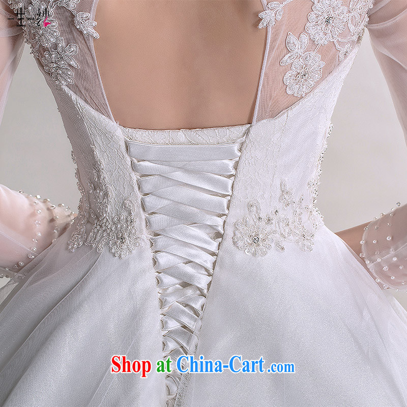 Bridal bridal suite 2015 new cuff in wedding a Field shoulder small tail graphics thin, Japan, and South Korea version the code lace wedding 40151058 white strap XL code 30 days pre-sale, a yarn, and shopping on the Internet