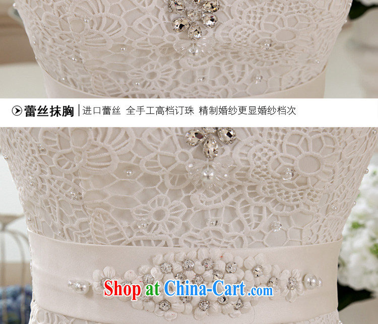 Kou Connie wedding bride female, Princess wedding continental Palace wiped off his chest in the Marriage Code erase chest dress custom dress white white tailored final 7 day pictures, price, brand platters! Elections are good character, the national distribution, so why buy now enjoy more preferential! Health
