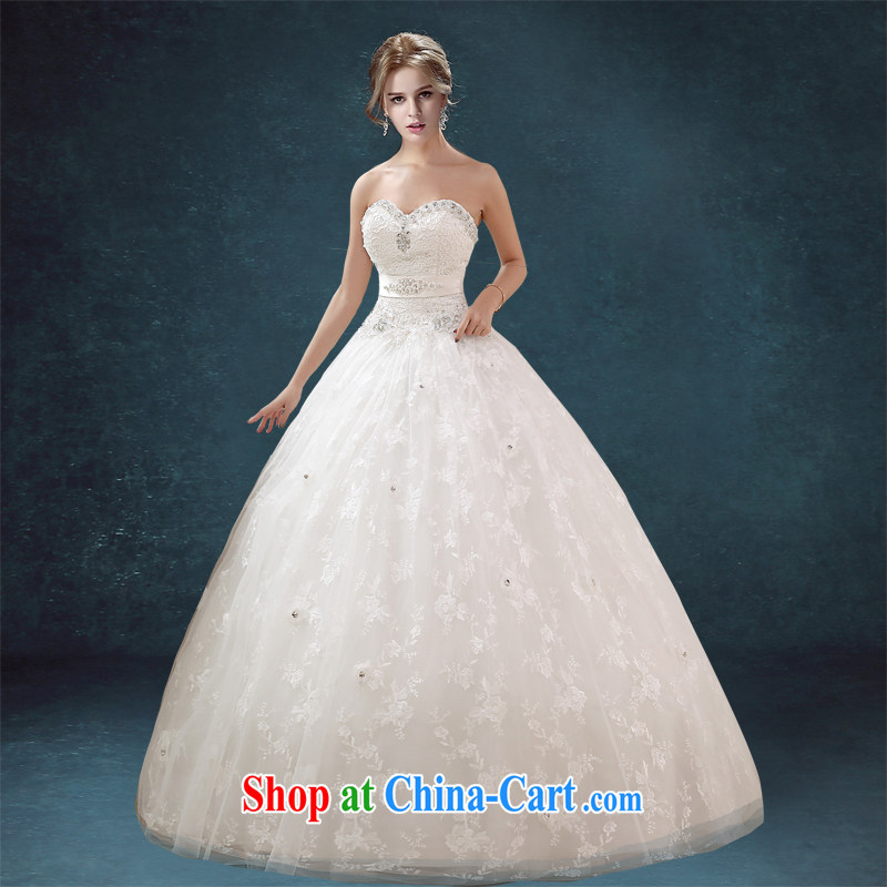 Kou Connie wedding bride female, Princess wedding continental Palace wiped off his chest in the Marriage Code erase chest dress custom dress white white tailored final 7 days, Kou Connie (JIAONI), and, on-line shopping