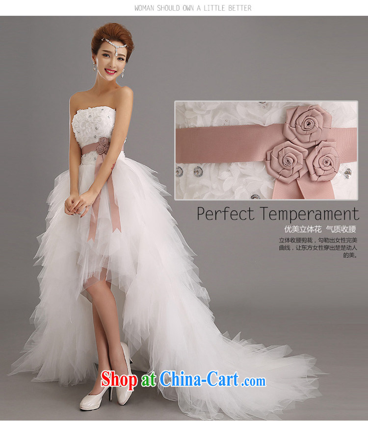 Pure bamboo love yarn upscale luxury short before long-tail wedding dresses new bag shoulder diamond jewelry Princess bride wedding 2015 lace H 6289 white XXL pictures, price, brand platters! Elections are good character, the national distribution, so why buy now enjoy more preferential! Health