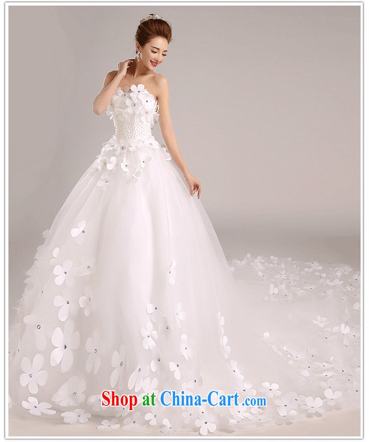 2015, spring and summer Korean wiped chest larger graphics thin with marriages long-tail wedding dresses 50 CM tail S code 1 feet 9 waist Suzhou shipping pictures, price, brand platters! Elections are good character, the national distribution, so why buy now enjoy more preferential! Health