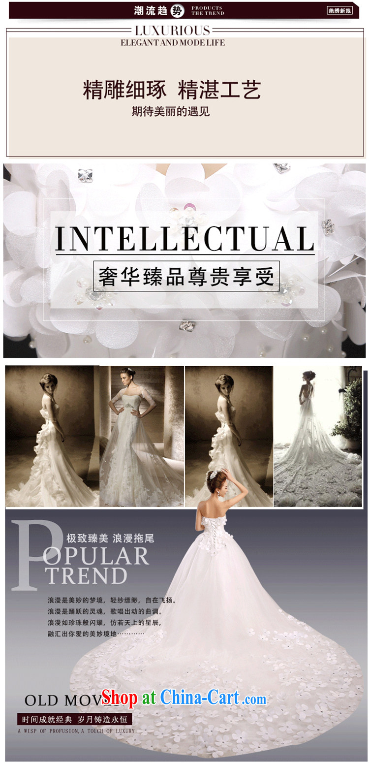2015, spring and summer Korean wiped chest larger graphics thin with marriages long-tail wedding dresses 50 CM tail S code 1 feet 9 waist Suzhou shipping pictures, price, brand platters! Elections are good character, the national distribution, so why buy now enjoy more preferential! Health
