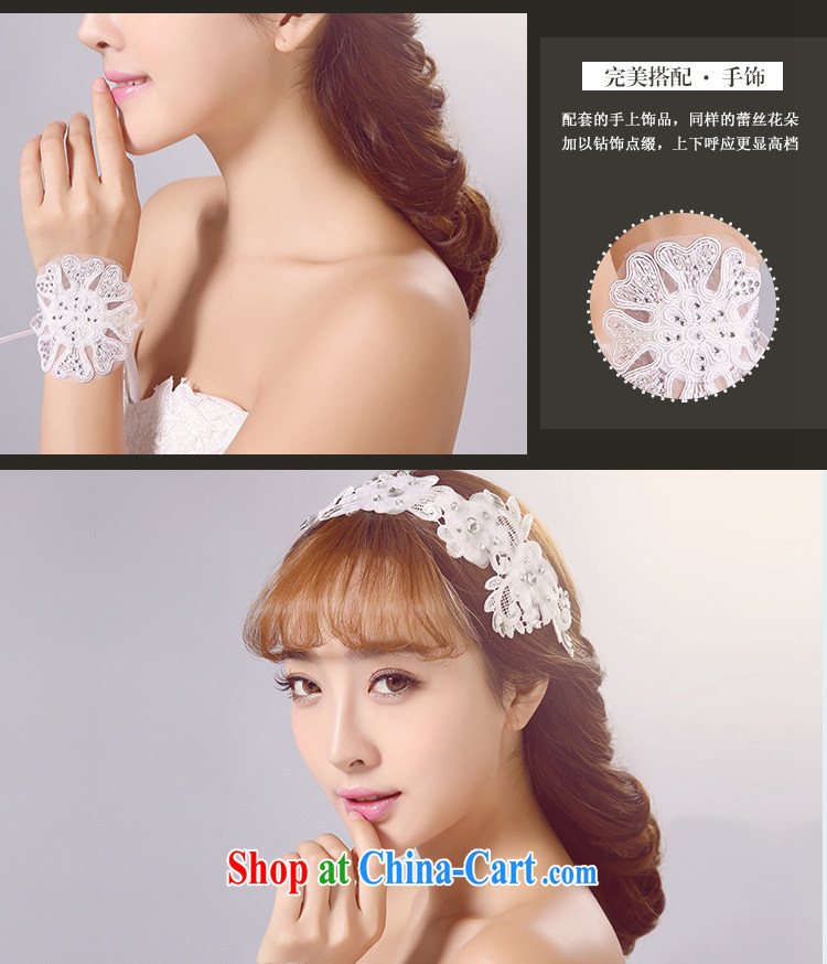Ferrara 2015 new bride wedding head-dress, wedding accessories white ornaments photo building shooting supplies wedding dresses pictures, price, brand platters! Elections are good character, the national distribution, so why buy now enjoy more preferential! Health