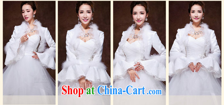 In Luang Prabang in 2015 of new long-sleeved wool collar shawl bridal wedding dresses the mandatory shawl noble spaniel leaders shawl white L pictures, price, brand platters! Elections are good character, the national distribution, so why buy now enjoy more preferential! Health