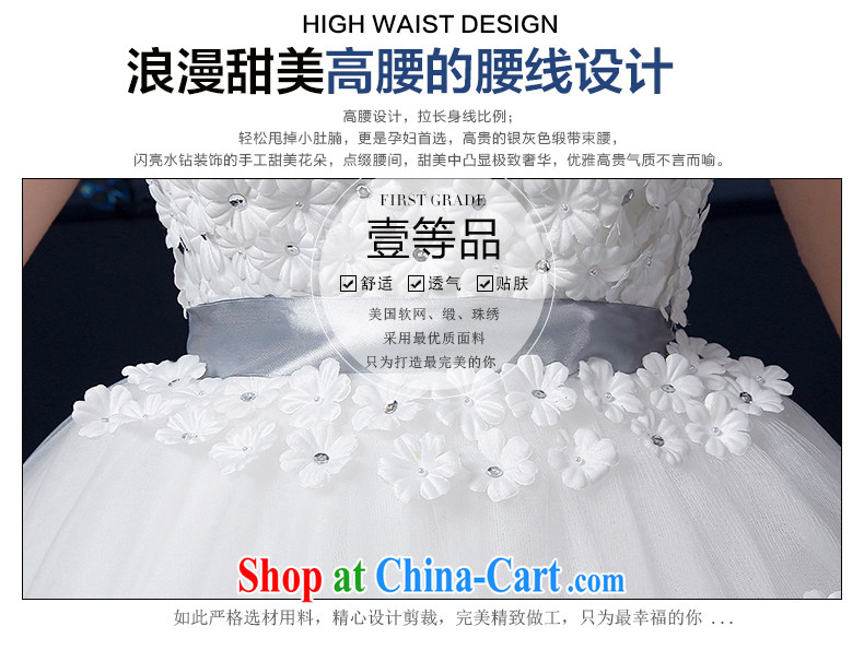 The United States, wedding summer 2015 new round-collar double-shoulder high-waist manually flowers brides pregnant with Princess wedding A BH 15 94 white XXL (waist two feet 3) pictures, price, brand platters! Elections are good character, the national distribution, so why buy now enjoy more preferential! Health