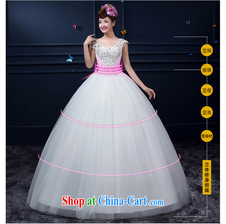The United States, wedding dresses 2015 summer beauty V collar double-shoulder lace flowers Korean bridal graphics thin with Ruth back strap A BH 15 88 white XXL (waist two feet 3) pictures, price, brand platters! Elections are good character, the national distribution, so why buy now enjoy more preferential! Health