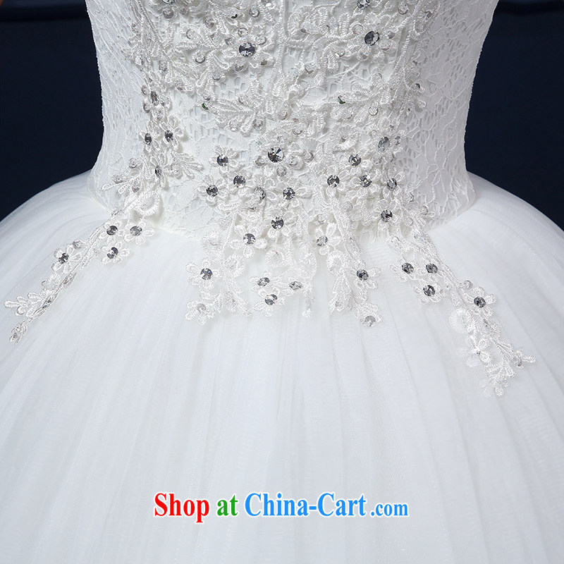 The United States, wedding dresses 2015 summer beauty V collar double-shoulder lace flowers Korean bridal graphics thin with Ruth back strap A BH 15 88 white XXL (waist two feet 3), the United States (Imeinuo), online shopping