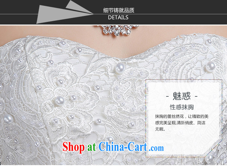 2015 bridal upscale Custom Field shoulder bare chest straps spring wedding dresses red stylish long-tail luxury photography, new white M pictures, price, brand platters! Elections are good character, the national distribution, so why buy now enjoy more preferential! Health