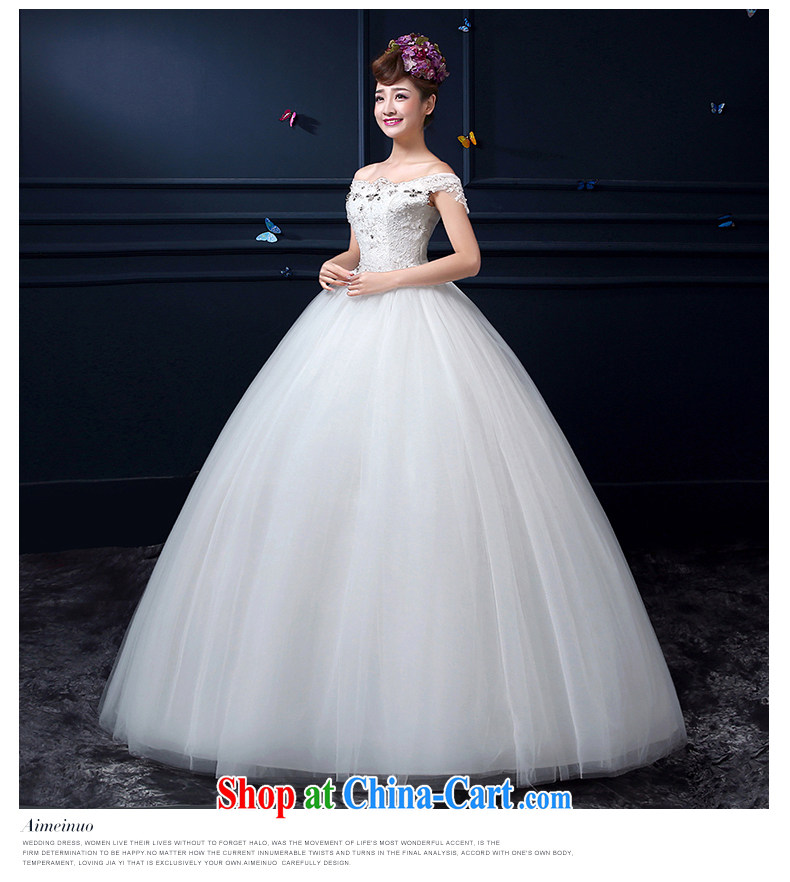 The United States, wedding dresses summer 2015 new bride Korean Beauty retro a shoulder with wedding band A BH 15 91 white XXL (waist two feet 3) pictures, price, brand platters! Elections are good character, the national distribution, so why buy now enjoy more preferential! Health