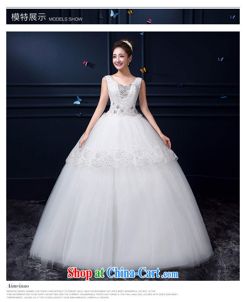 The United States, wedding dresses summer 2015 new Korean gauze shoulders with bridal graphics thin wedding lace flower parquet drill A BH 15 92 white XXL (waist two feet 3) pictures, price, brand platters! Elections are good character, the national distribution, so why buy now enjoy more preferential! Health