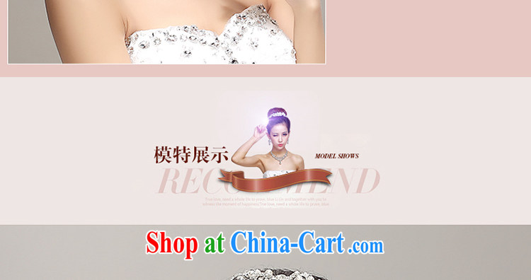 Beautiful ornaments 2015 new bridal headdress Korean-style only the US Pearl water drilling Crown wedding hair accessories wedding accessories the white pictures, price, brand platters! Elections are good character, the national distribution, so why buy now enjoy more preferential! Health