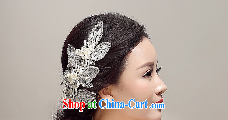 Beautiful ornaments 2015 new bridal head-dress Korean-style floral water drilling alloy Crown wedding dresses accessories accessories the white pictures, price, brand platters! Elections are good character, the national distribution, so why buy now enjoy more preferential! Health