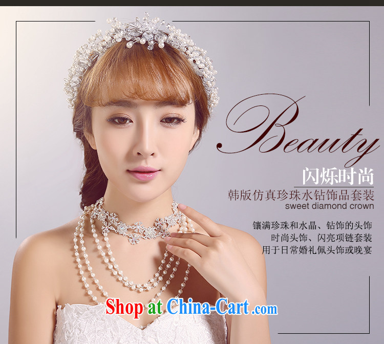 Ferrara 2015 new bride wedding head-dress, wedding accessories white jewelry. Floor shooting supplies wedding dresses and ornaments pictures, price, brand platters! Elections are good character, the national distribution, so why buy now enjoy more preferential! Health
