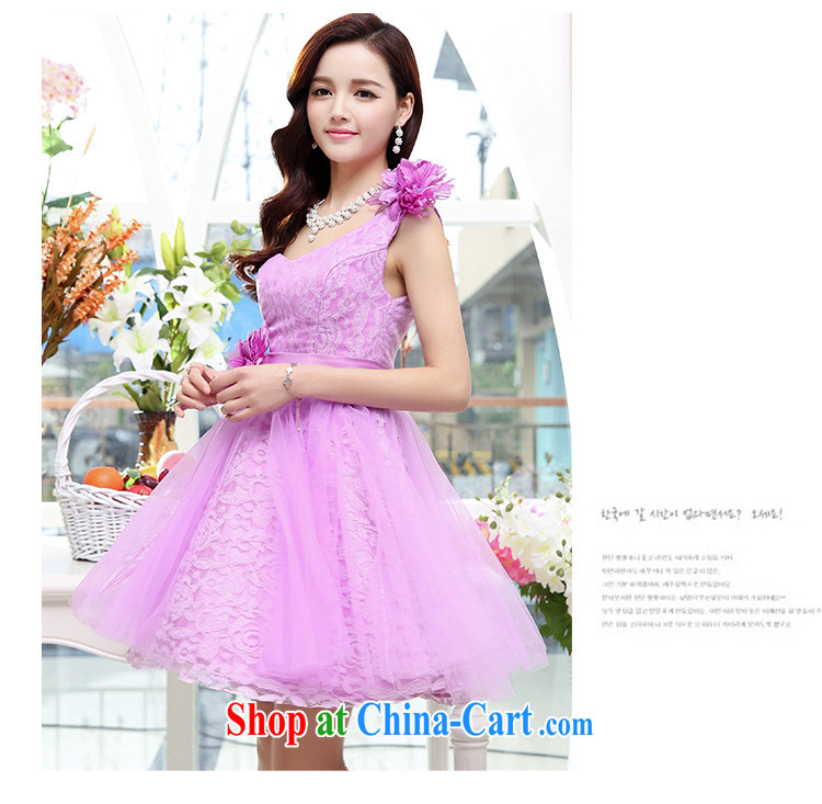 2015 summer new lady shaggy bare chest short wedding dresses skirts women shoulder sexy wedding apricot XL pictures, price, brand platters! Elections are good character, the national distribution, so why buy now enjoy more preferential! Health