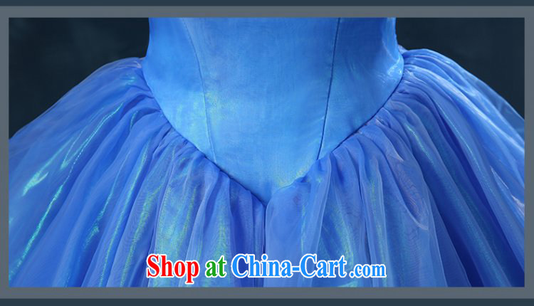 Ting Beverly Cinderella, The 2015 summer wedding dresses new Cinderella shoulders marriages a shoulder-tail blue tailored pictures, price, brand platters! Elections are good character, the national distribution, so why buy now enjoy more preferential! Health