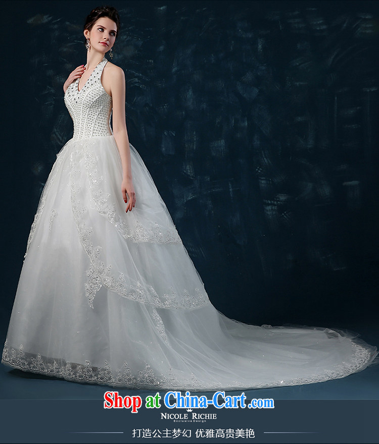 wedding dresses 2015 new summer bride-tail wedding Wedding Fashion is also wedding band high-end custom white S (3 - 5 day shipping) pictures, price, brand platters! Elections are good character, the national distribution, so why buy now enjoy more preferential! Health