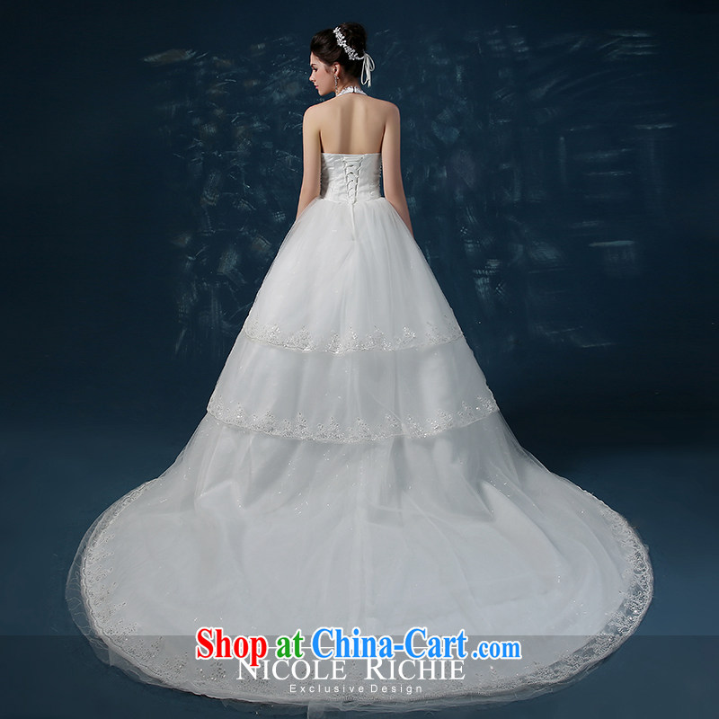 wedding dresses 2015 new summer bride-tail wedding Wedding Fashion is also wedding band high-end custom white S (3 - 5 Day Shipping), Nicole Kidman (Nicole Richie), online shopping