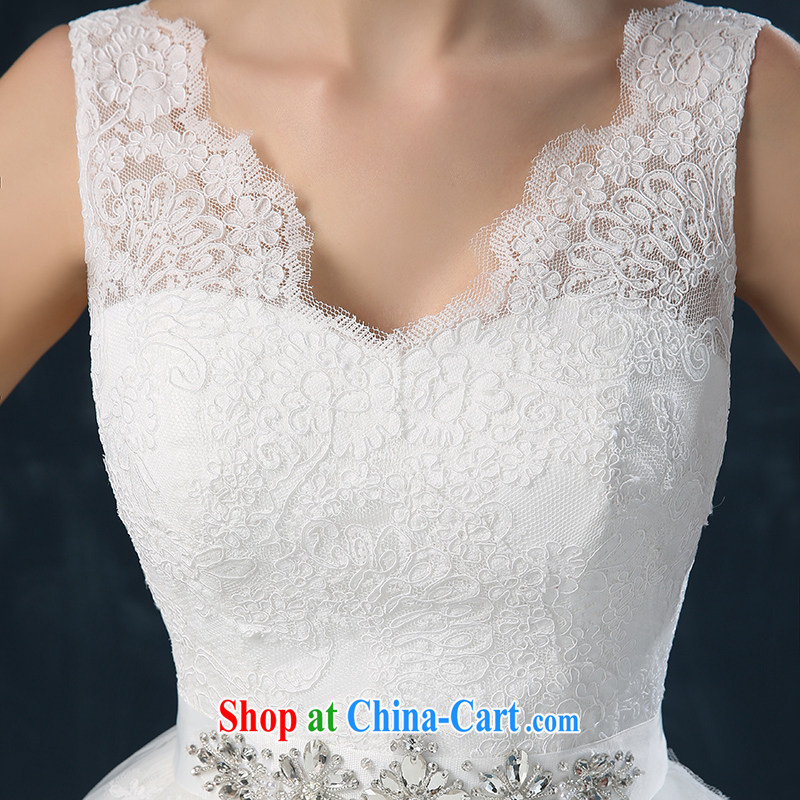 wedding dresses 2015 new summer bridal wedding double-shoulder lace married a Field shoulder the code strap wedding with white XXL (3 - 5 Day Shipping), Nicole Kidman (Nicole Richie), on-line shopping