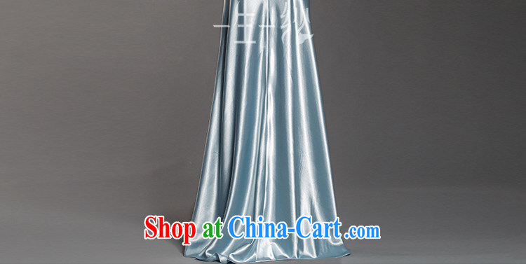 A lifetime by spring 2015 new Cinderella sea blue dress Deep V collar lace decals bridal gown 402401405 blue XL code 20 days pre-sale pictures, price, brand platters! Elections are good character, the national distribution, so why buy now enjoy more preferential! Health