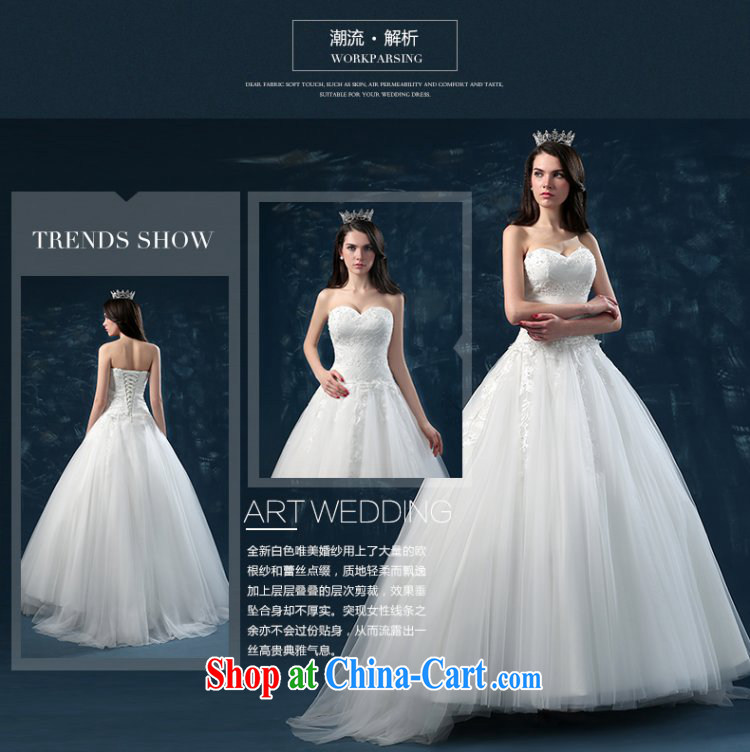 Bridal Suite 2015 new summer bride married Mary Magdalene chest small-tail beauty graphics thin lace large code binding with shaggy skirts white XXL (3 - 5 day shipping) pictures, price, brand platters! Elections are good character, the national distribution, so why buy now enjoy more preferential! Health
