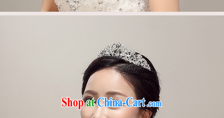 Beautiful ornaments 2015 new brides and only US-Korean-style water drilling Crown necklace earrings 3 piece wedding accessories wedding supplies white pictures, price, brand platters! Elections are good character, the national distribution, so why buy now enjoy more preferential! Health