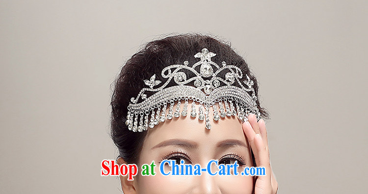 Beautiful ornaments 2015 new bridal headdress advanced post-flow, Crown wedding accessories accessories wedding supplies accessories white pictures, price, brand platters! Elections are good character, the national distribution, so why buy now enjoy more preferential! Health