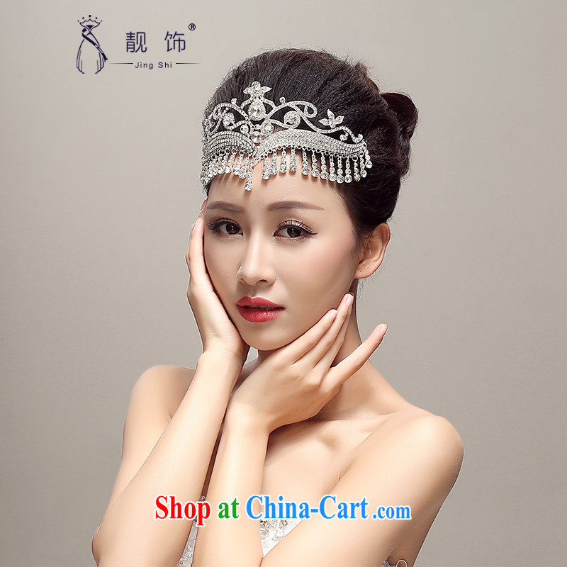 Beautiful ornaments 2015 new bride's head-dress for high-class, Crown wedding accessories accessories wedding supplies accessories white, beautiful ornaments JinGSHi), online shopping