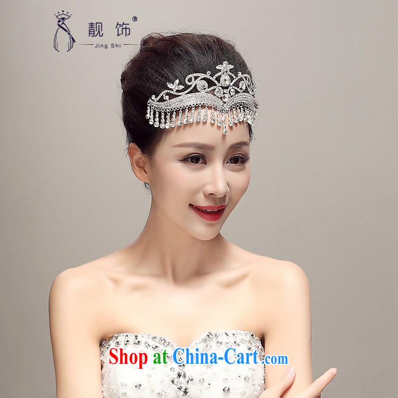 Beautiful ornaments 2015 new bride's head-dress for high-class, Crown wedding accessories accessories wedding supplies accessories white, beautiful ornaments JinGSHi), online shopping